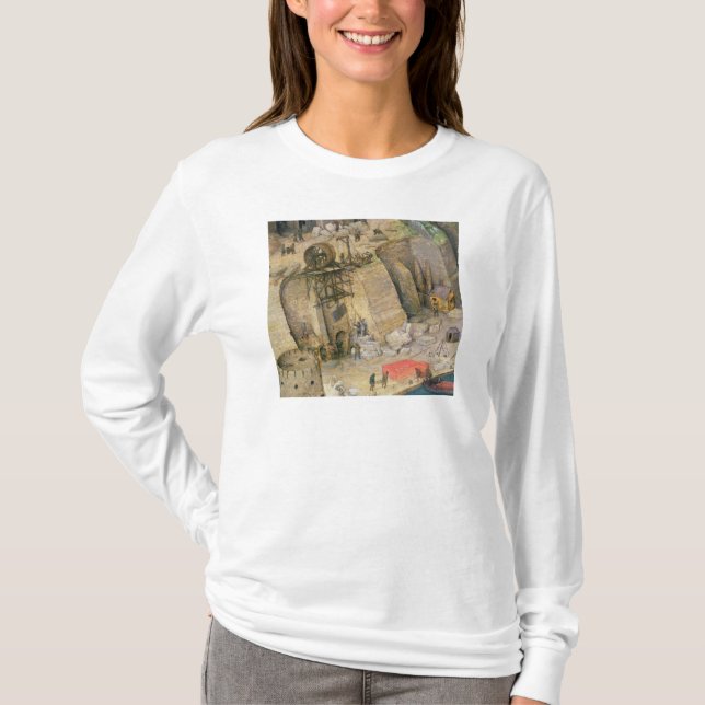 Der Turm von Babel T-Shirt (Vorderseite)