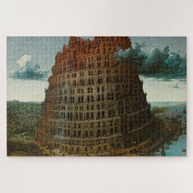 Der Turm von Babel (von Pieter Bruegel dem Älteren (Horizontal)