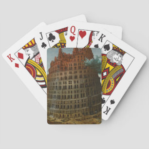 Der Turm von Babel (von Pieter Bruegel dem Älteren Spielkarten