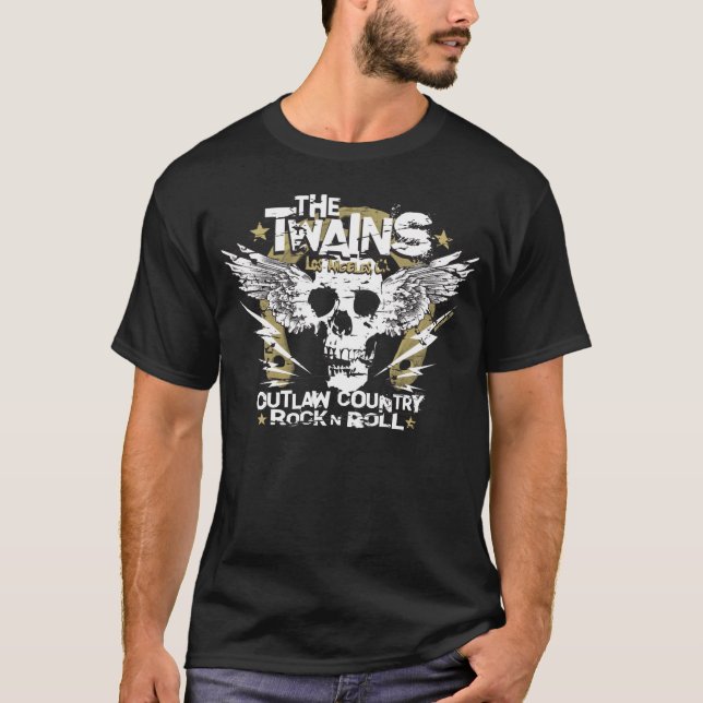 Der TWAINS Schädel n Hufeisen-T - Shirt! T-Shirt (Vorderseite)