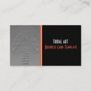 Der Twins African Art Tribal Visitenkarte