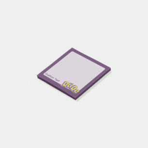 Der Typ Post-it Klebezettel