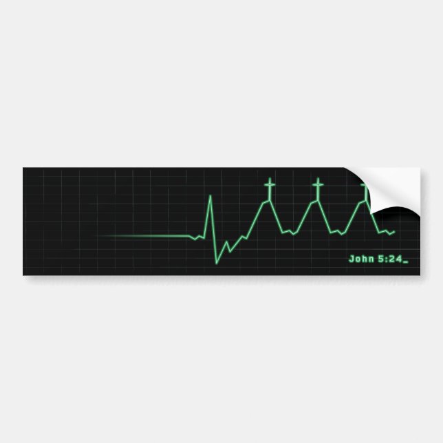 Der Übergang EKG Autoaufkleber (Vorne)