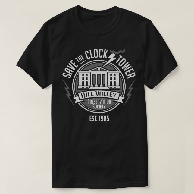 Der Uhrturm gerettet T-Shirt (Design vorne)