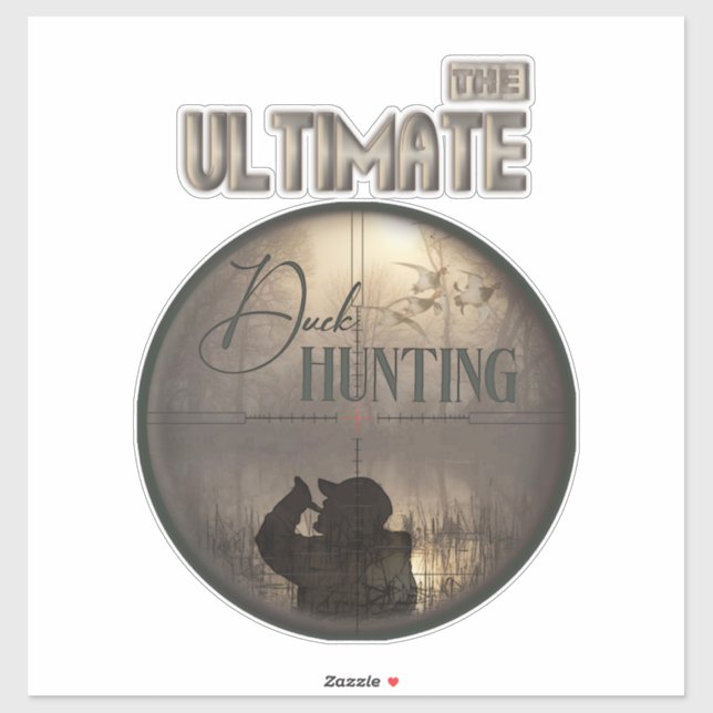 Der ultimative Entenschutzaufkleber Aufkleber (Blatt)