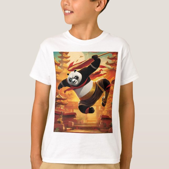 Der ultimative Kung Fu Showdown T-Shirt (Vorderseite)