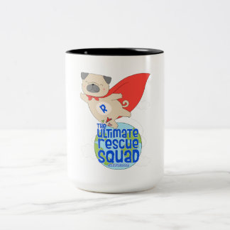 Der ultimative Rettungsring Zweifarbige Tasse