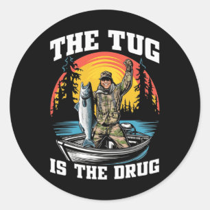 Der Umarmung ist mein drogensüchtiges T-Shirt für  Runder Aufkleber