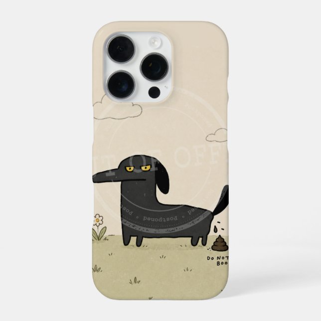 Der Unboopbare Pooper iPhone 16 Pro Hülle (Rückseite)