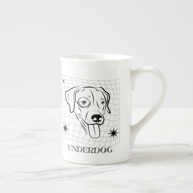 Der Underdog Prozellantasse (Rechts)
