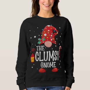 Der ungeschickte Gnome Matching Family Weihnachtsg Sweatshirt