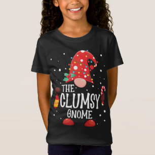 Der ungeschickte Gnome Matching Family Weihnachtsg T-Shirt