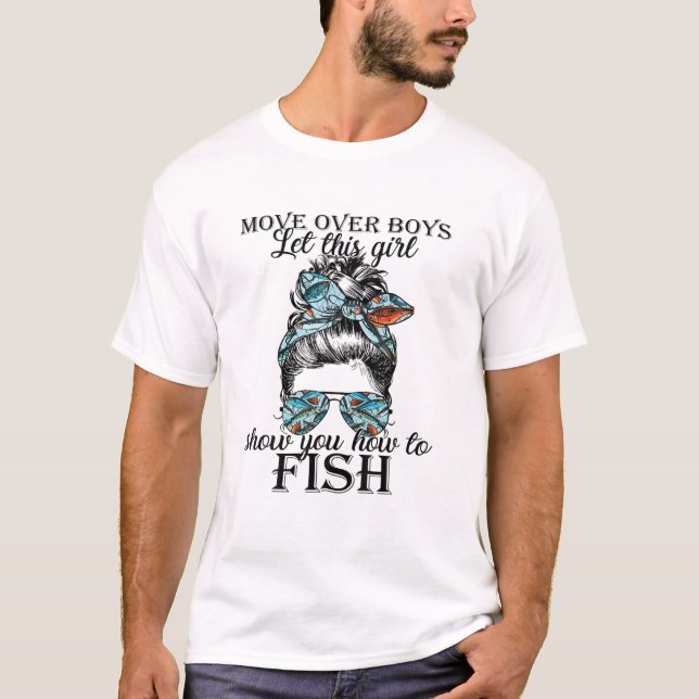 Der unheimlich schöne Bun Fishing Fish T-Shirt (Vorderseite)