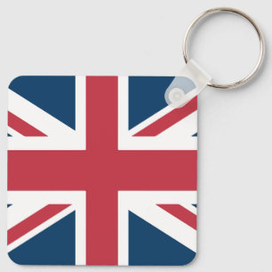 Der Union Jack britischer Flagge Schlüsselanhänger