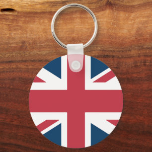 Der Union Jack britischer Flagge Schlüsselanhänger