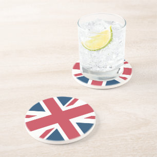 Der Union Jack britischer Flagge Untersetzer