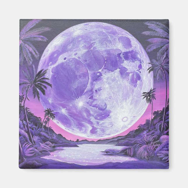 "Der unmögliche Mond"- Magnet (Vorne)