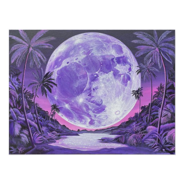 "Der unmögliche Mond"- Poster (Vorderseite)