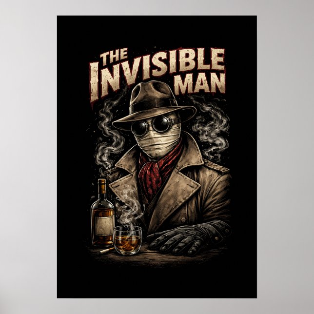 Der Unsichtbare Mann Poster (Vorne)