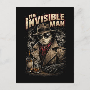 Der Unsichtbare Mann Postkarte