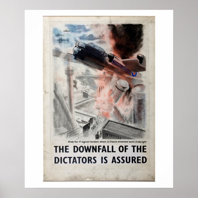Der Untergang der Diktatoren ist: Poster (Vorne)
