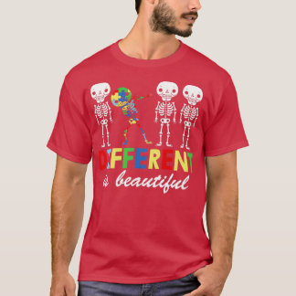 Der Unterschied ist schön Autismus Autismus Dabbin T-Shirt