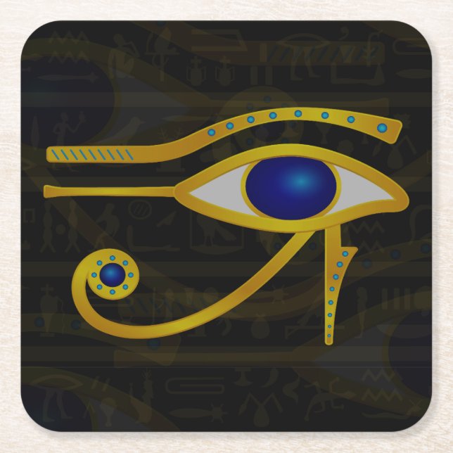 Der Untersetzer des Horus Eye Square (Vorderseite)