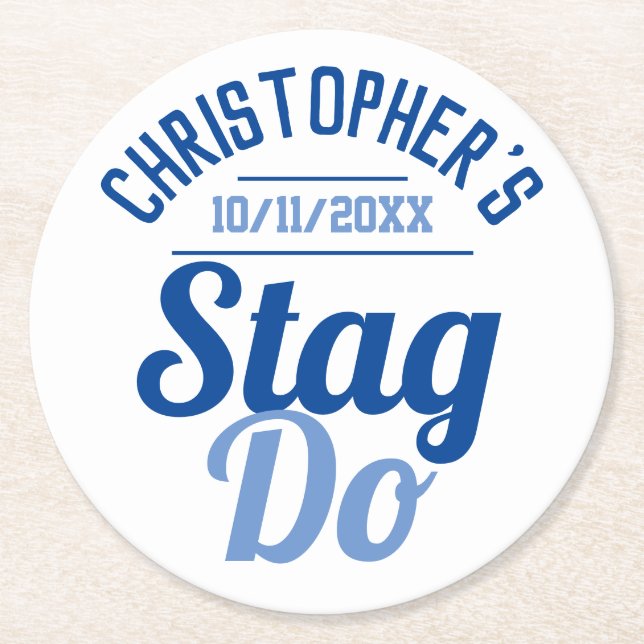 Der Untersetzer des Man Stag Do (Vorderseite)