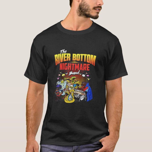 Der unterste Albtraum Funny Jug Band Christma T-Shirt (Vorderseite)