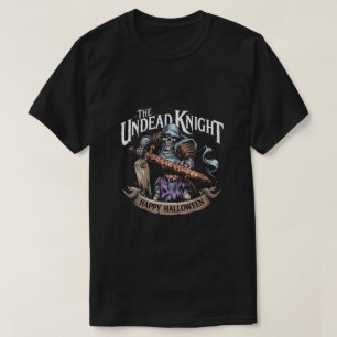 Der Untote Ritter: Glückliches Halloween T-Shirt