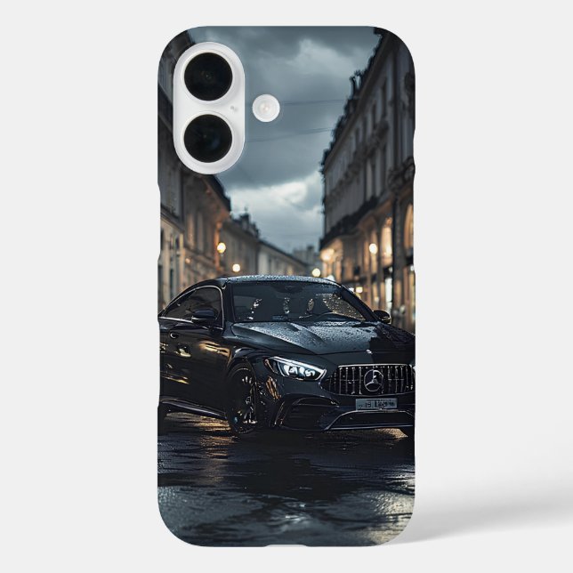Der urbane Prädator (AMG) iPhone 16 Hülle (Rückseite)