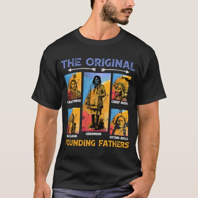 Der Ureinwohner Amerikas 1 T-Shirt (Vorderseite)