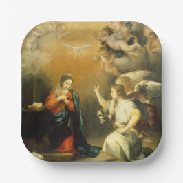 Der Urlaub der Jungfrau Pappteller