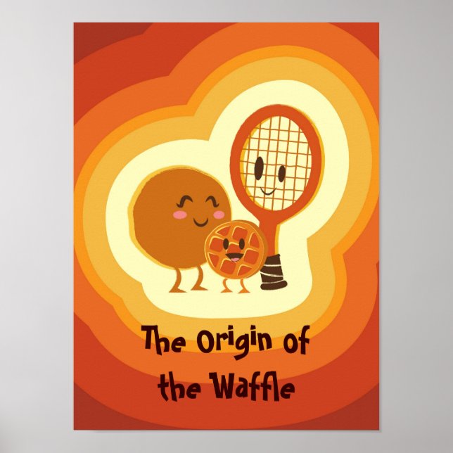 Der Ursprung des Waffels Poster (Vorne)