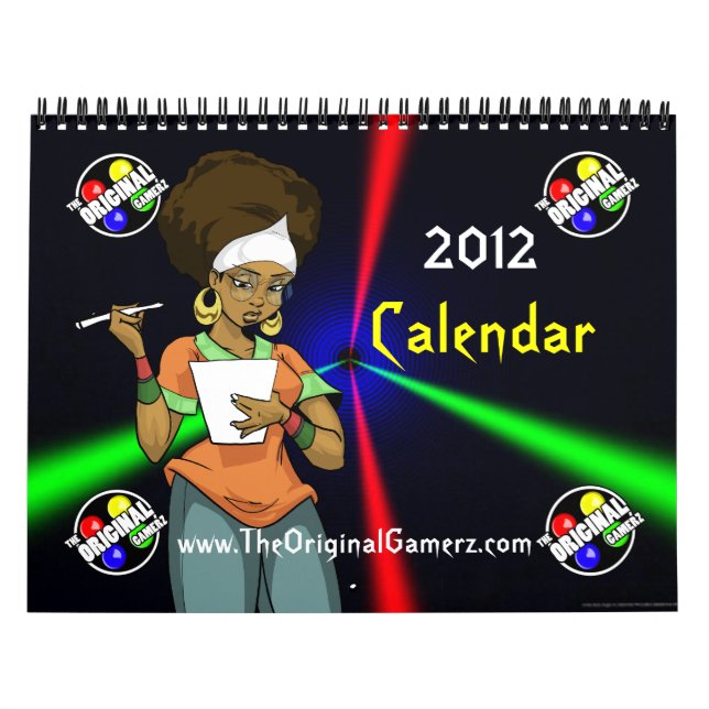 Der ursprüngliche Gamerz-Kalender 2018 Kalender (Titelbild)