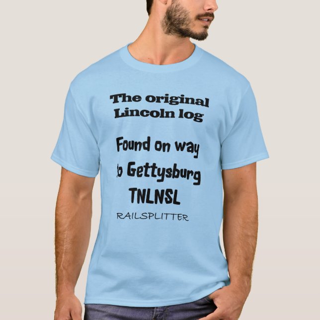 Der ursprüngliche Lincoln-Klotz T-Shirt (Vorderseite)