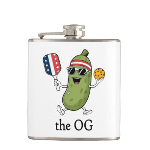 Der ursprüngliche Pickleballer Flachmann
