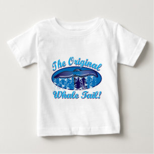 Der ursprüngliche Schwanz des Whales Baby T-shirt