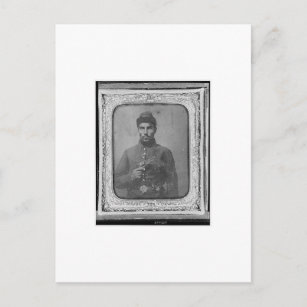 Der ursprüngliche schwarze Soldat Postkarte