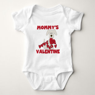 Der Valentinsgruß der Hündchen-Mama Baby Strampler
