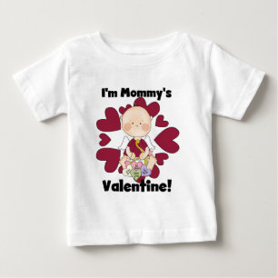 Der Valentinsgruß-T-Shirts der Jungen-Amor-Mama Baby T-shirt