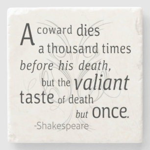 Der Valiant die aber einst Shakespeare Steinuntersetzer