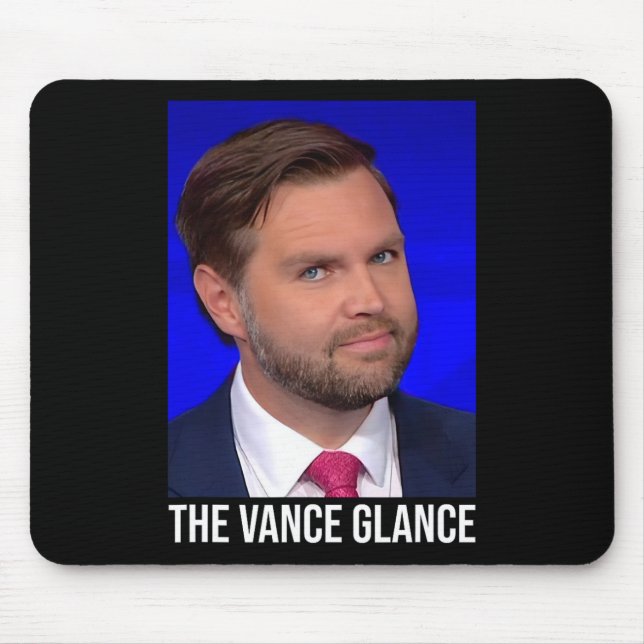 Der Vance-Blick - Lustiger Jd Vance  Mousepad (Vorne)