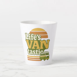 Der VANtastic Retro 70er Van Graphic von Life Milchtasse