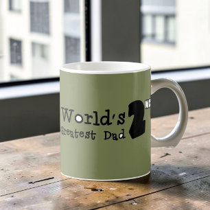 Der Vater-der Welt 2. bestste der Vatertags-Tasse Kaffeetasse