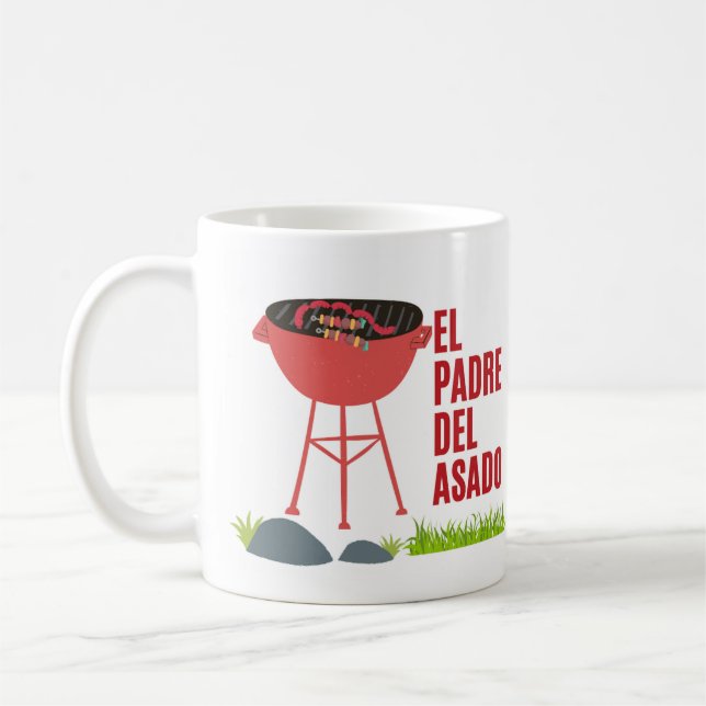 DER VATER DES ASADOS KAFFEETASSE (Links)