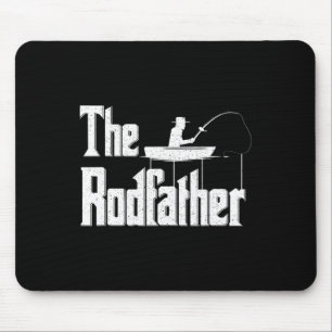 Der Vater des Rodvaters Funny Fishing Mousepad