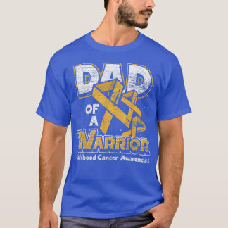 Der Vater eines Kriegers, der die Kindheit bekämpf T-Shirt