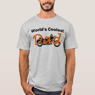 Der Vater-Motorrad-T - Shirt der Welt coolster