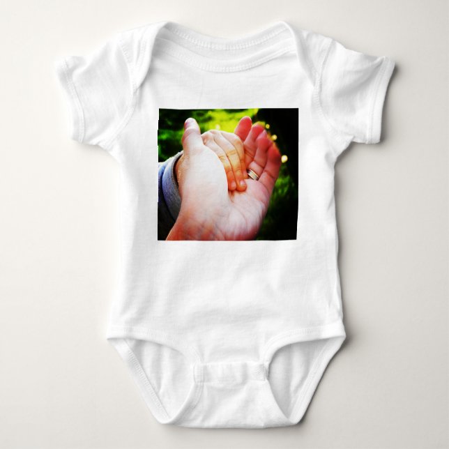 der Vatertag Baby Strampler (Vorderseite)